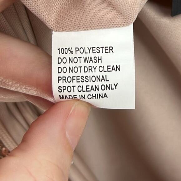 Mac Duggal Sequined Drop Shoulder Faux Wrap Gown - Copper - 4 - New with tags - Picture 8 of 11